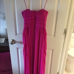 Badgley Mischka Pink Gown Size 0